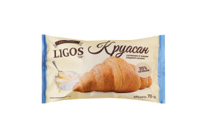 Круасан з начинкою зі смаком згущеного молока, ТМ "LIGOS" 70г