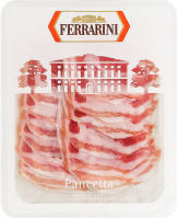 Бекон нарезка Панчетта Ferrarini лоток 90г