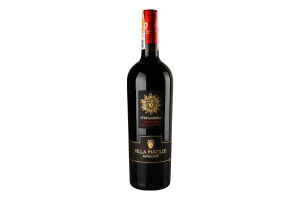 Вино 0.75л 13% красное сухое Stregamora Piedirosso Villa Matilde бут