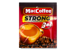 Напій кавовий розчинний 3в1 Міцний MacCoffee м/у 20г