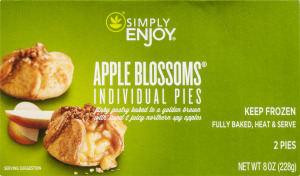 Ahold Simply Enjoy Pies Apple Blossoms - 2 CT