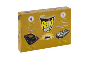 Засіб інсектицидний для знищення тарганів + 4 пастки Max Raid 5шт