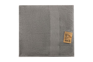 Рушник сірий махровий 70*140см 400г/м2 GM Textile