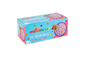 Мороженое с подсластителем со вкусом сахарной ваты Mini Melts к/у 2х50г