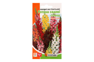 Насіння Квіти Левовий Зєв гігантський суміш 0,5г Яскрава