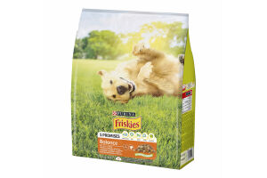 Корм сухой полнорационный для взрослых собак с курицей, говядиной и овощами Balance Friskies м/у 2.4кг