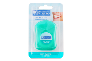 Нитка зубна 50м №CP8300010 Mint waxed Excellent Dental Care 1шт