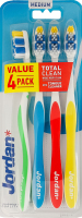 Щітка зубна Medium Total Clean Jordan 4шт