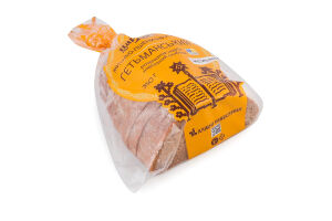 Хлеб половинка в нарезке ржано-пшеничный Гетманский Цар хліб м/у 350г