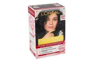 Крем-фарба д/волосся Екселенс Крем 200 темно-коричневий Лореаль