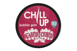 Подушечки нікотиновмісні безтютюнові Chill Up Hardсore Bubble gum 21шт