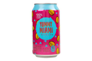 Напій Yummy Miami Mango газован з/б