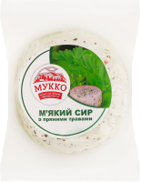 Сир 49.2% м'який з пряними травами Мукко кг