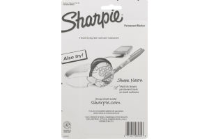 Sharpie Fine Electro Pop Permanent Marker - 5 CT