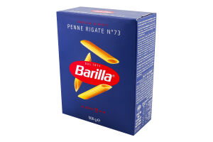 Вироби макаронні з твердих сортів пшениці Пенне рігате №73 Barilla к/у 500г