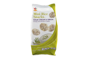 Ahold Mini Rice Snacks Sour Cream & Onion