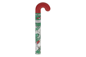 KISSES Holiday Milk Chocolates Candy Filled Cane, 2.88 oz