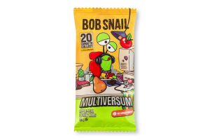 Конфеты фруктовые натуральные Яблоко-груша Multiversum Bob Snail м/у 2х10г