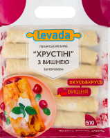 Виріб пекарський заморожений з вишнею Хрустіні Levada м/у 510г