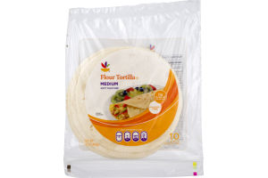 Ahold Flour Tortilla Medium - 10 CT