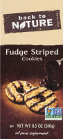 Back to Nature Cookies Fudge Striped