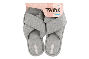 Капці відкриті домашні жіночі перехрест Twins Home Style №1960 36-40