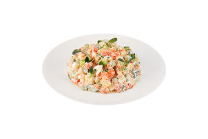 Салат Олів'є з червоною рибою с/с ваг