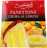 Паска Панеттоне з лимонним кремом 908г коробка Santangelo