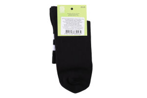 Шкарпетки Premier socks вис спорт смуж чорн р23-25