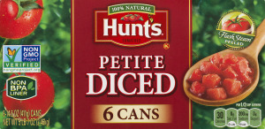 Hunt's Tomato Petite Diced - 6 PK