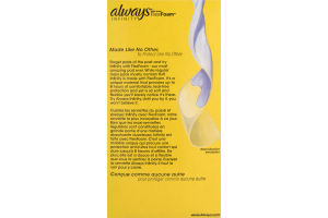 Always Infinity FlexFoam Pads Regular - 36 CT