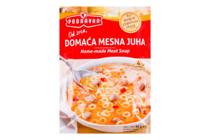 Суп Podravka по-домашньому м'ясний швид приг
