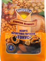 Асорті фруктово-горіхове Тонус Корисна колекція Santa Vita м/у 200г