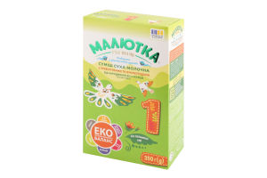 Смесь молочная для детей 0-6мес сухая с пребиотиками и нуклеотидами №1 Малютка Premium к/у 350г