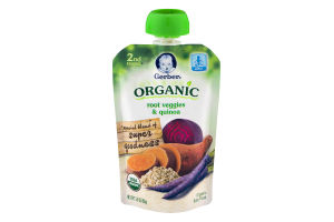 Gerber Organic Root Veggies & Quinoa 2nd Foods Organic Baby Food