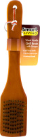 Smart Living Wood Handle Grill Brush with Scraper