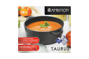 Кастрюля алюмінієва TAURUS 16см тефлонове покриття арт. 84101 И018 (Польща)