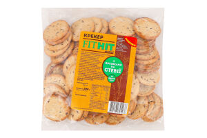 Крекер з висівками на стевії Fithit м/у 200г