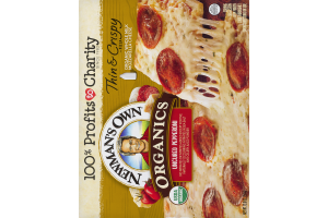 Newman's Own Organics Pizza Thin & Crispy Uncured Pepperoni