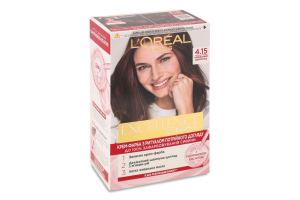 Крем-фарба д/волосся Екселенс Крем 4.15 морозний шоколад Лореаль