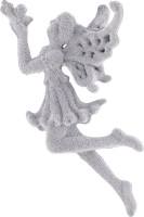 Підвіска Фея з пташкаю оксам пласт 14х8,5см 0903-1