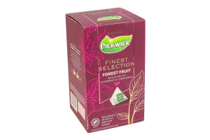 Чай чорний ароматизований з лісовими ягодами, бузиною та лемонграсом Forest fruit Finest selection Pickwick к/у 25х2г