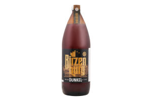 Пиво 1л 7.5% темное фильтрованное пастеризованное Dunkel Birzenburg бут