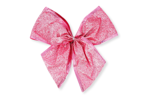 Прикраса ялинкова Бант блиск 10*11см 5208