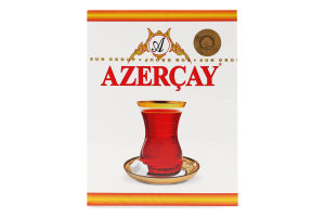 Чай чорний з ароматом бергамоту Azercay к/у 100г