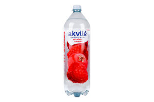 Вода минеральная слабогазированная со вкусом красных ягод Akvile п/бут 1.5л