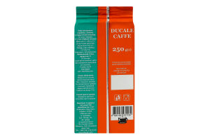 Кава натуральна смажена мелена Napoli Ducale Caffe 1г в/у 250г