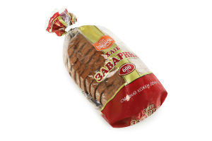 Хліб нарізний із суміші житнього та пшеничного борошна подовий Заварний Рум'янець м/у 600г