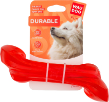 Іграшка д/собак Fun Durable Кістка червона 200мм WauDog
