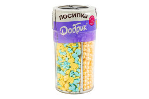 Посипка кондитерська Асорті Добрик п/б 155г
